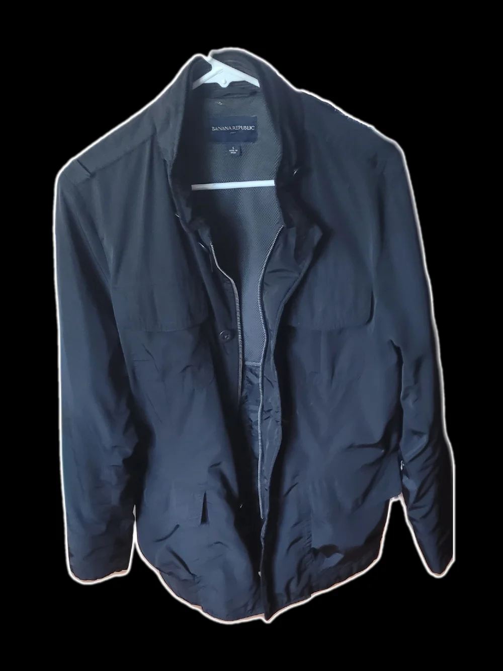 Banana Republic Men's Black Field Jacket